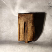 Antique Japanese Wood Tool Gangi Thatching Beater Primitive Folk Art Mingei Rare3