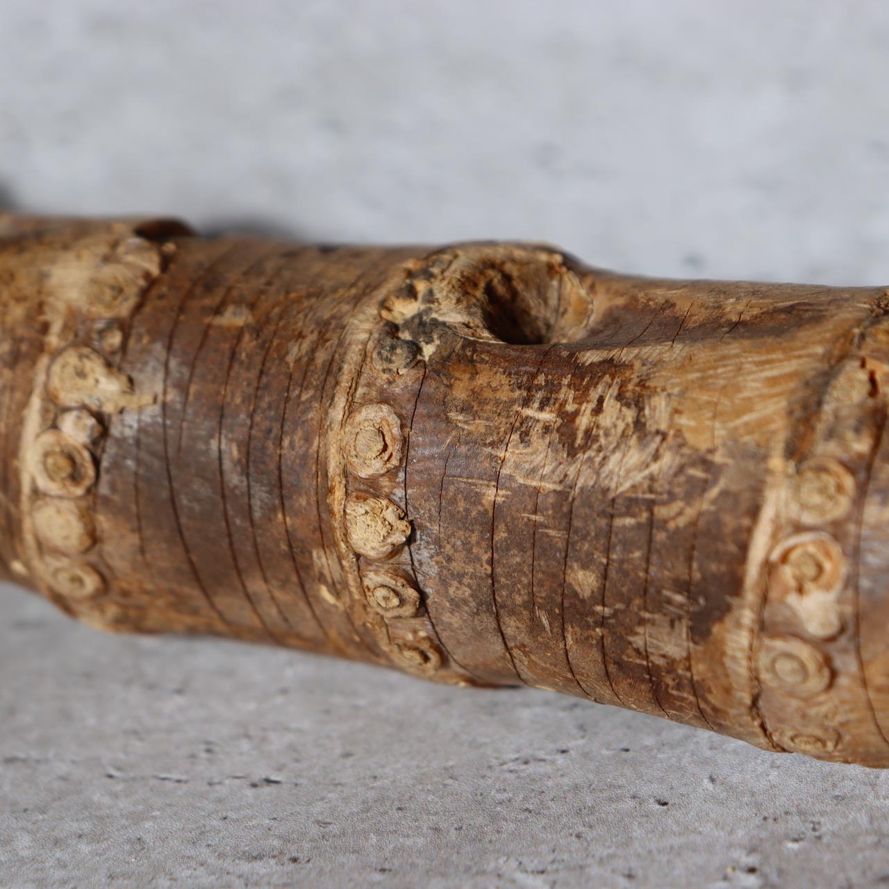 Japanese Jomon Period Stone Axe Head Real Excavated Artifact Modern Handle SS22115