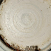 Antique Shida Imari Plate Blue White Kasedori Festival Rabbit Moon Folk Art Rare12