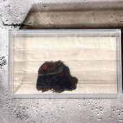 Kenya Sericho Pallasite Meteorite Slice Resin Coated Olivine Space Gem 7g SS2192