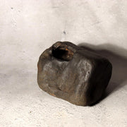 Iron Meteorite Natural Hole Sculptural Regmaglypts Space Rock Heavy 2.9kg SS22011