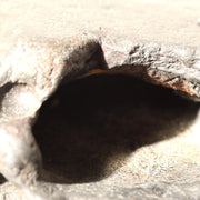 Iron Meteorite Natural Hole Sculptural Regmaglypts Space Rock Heavy 2.9kg SS22019