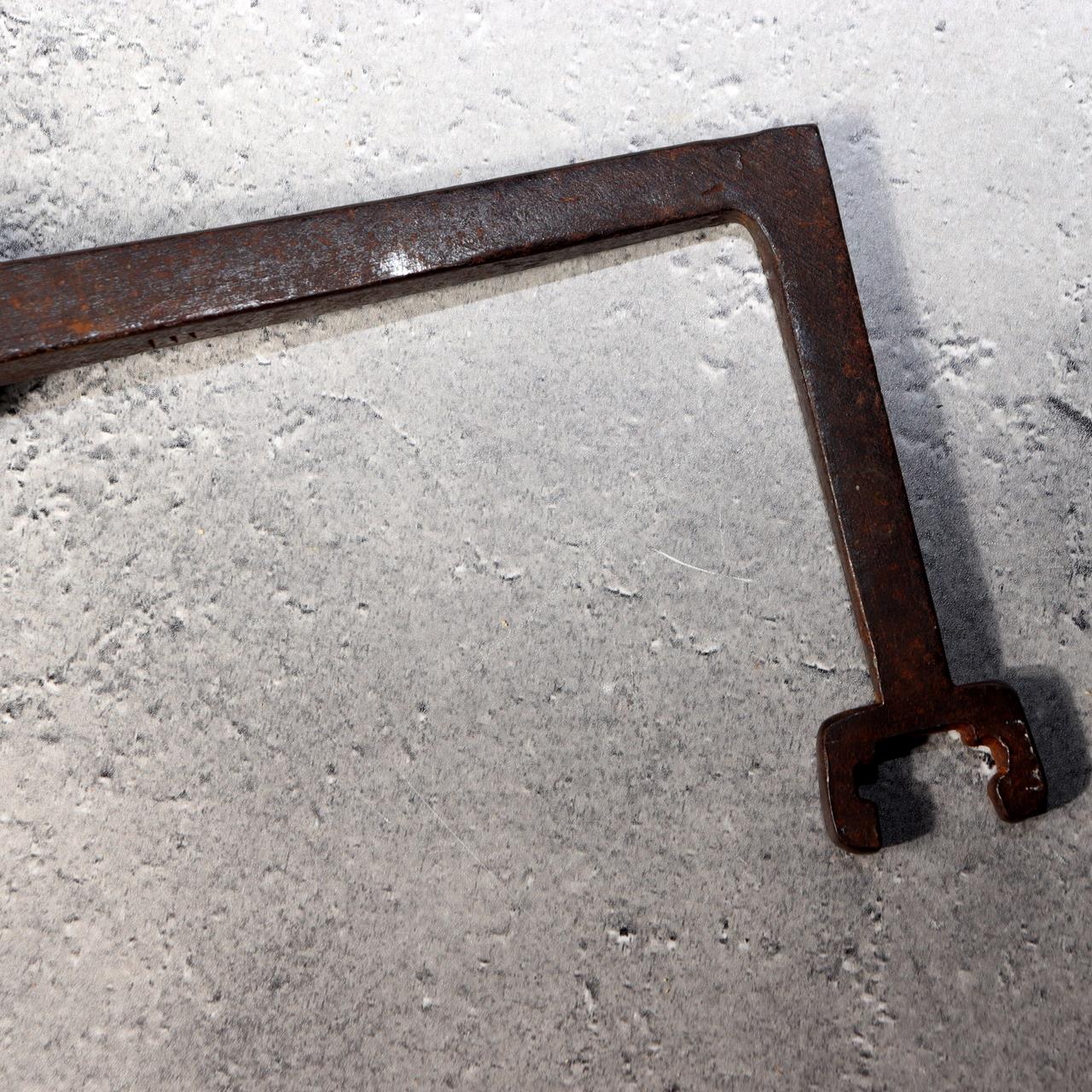 Japanese Antique Warehouse Key Kurakagi Rare Handle for Funa Tansu Chest Mingei16