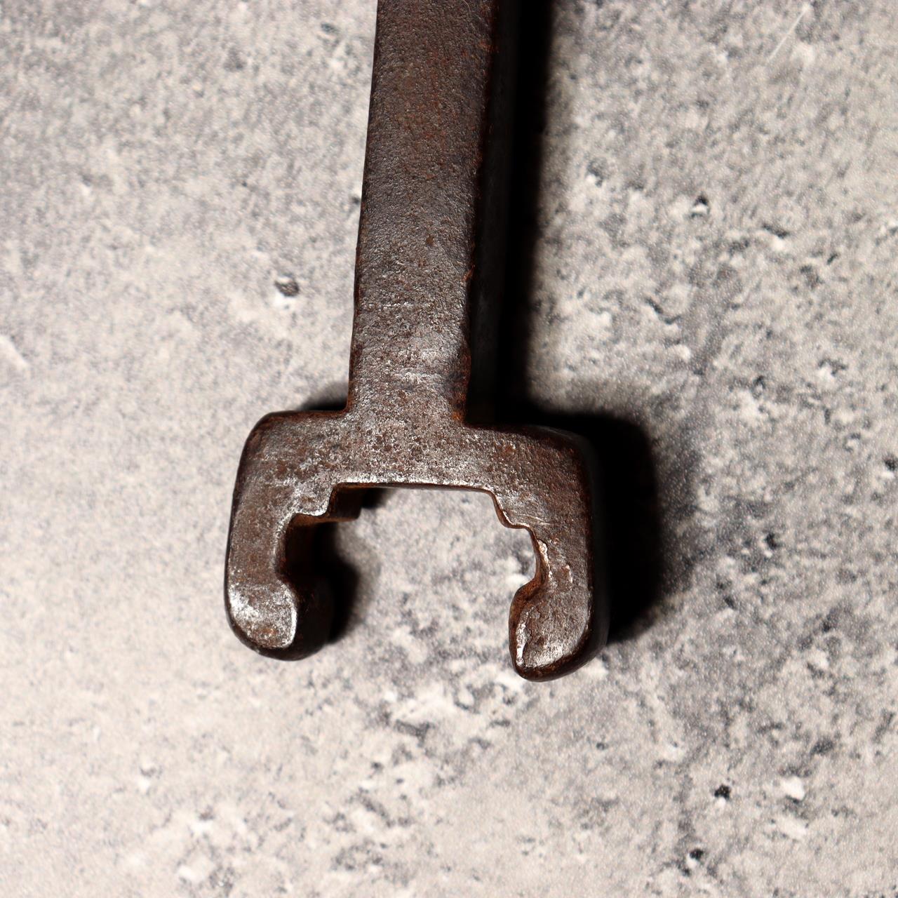 Japanese Antique Warehouse Key Kurakagi Rare Handle for Funa Tansu Chest Mingei6