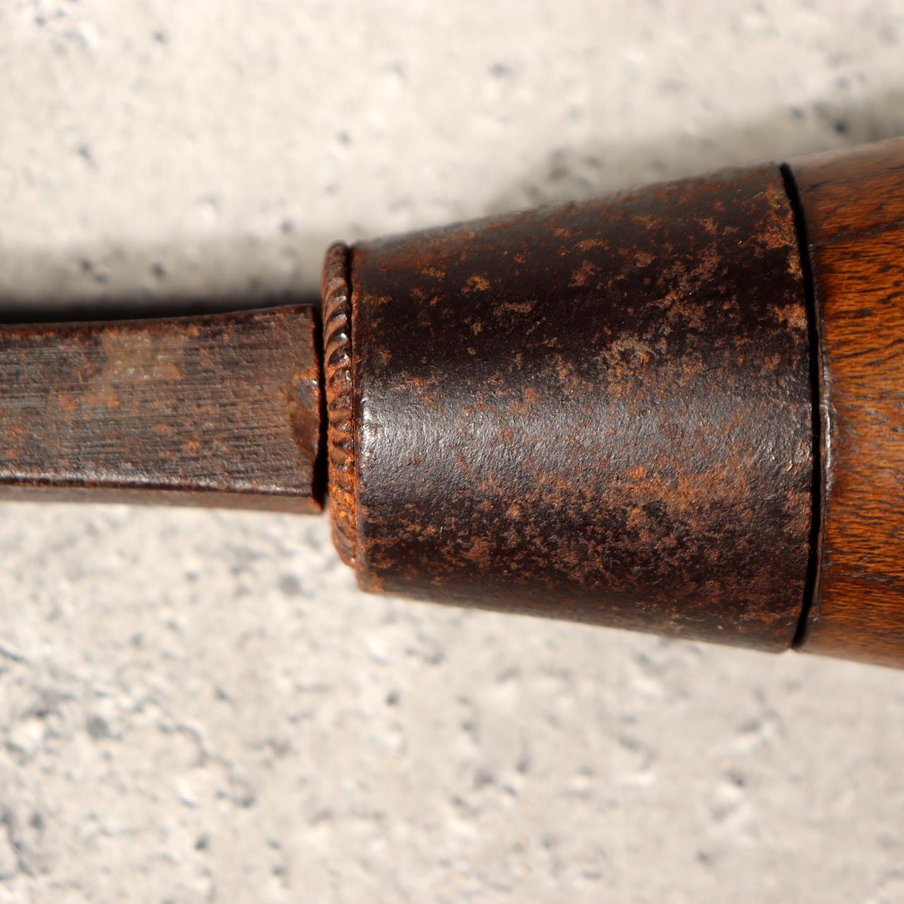 Japanese Antique Warehouse Key Kurakagi Rare Handle for Funa Tansu Chest Mingei5