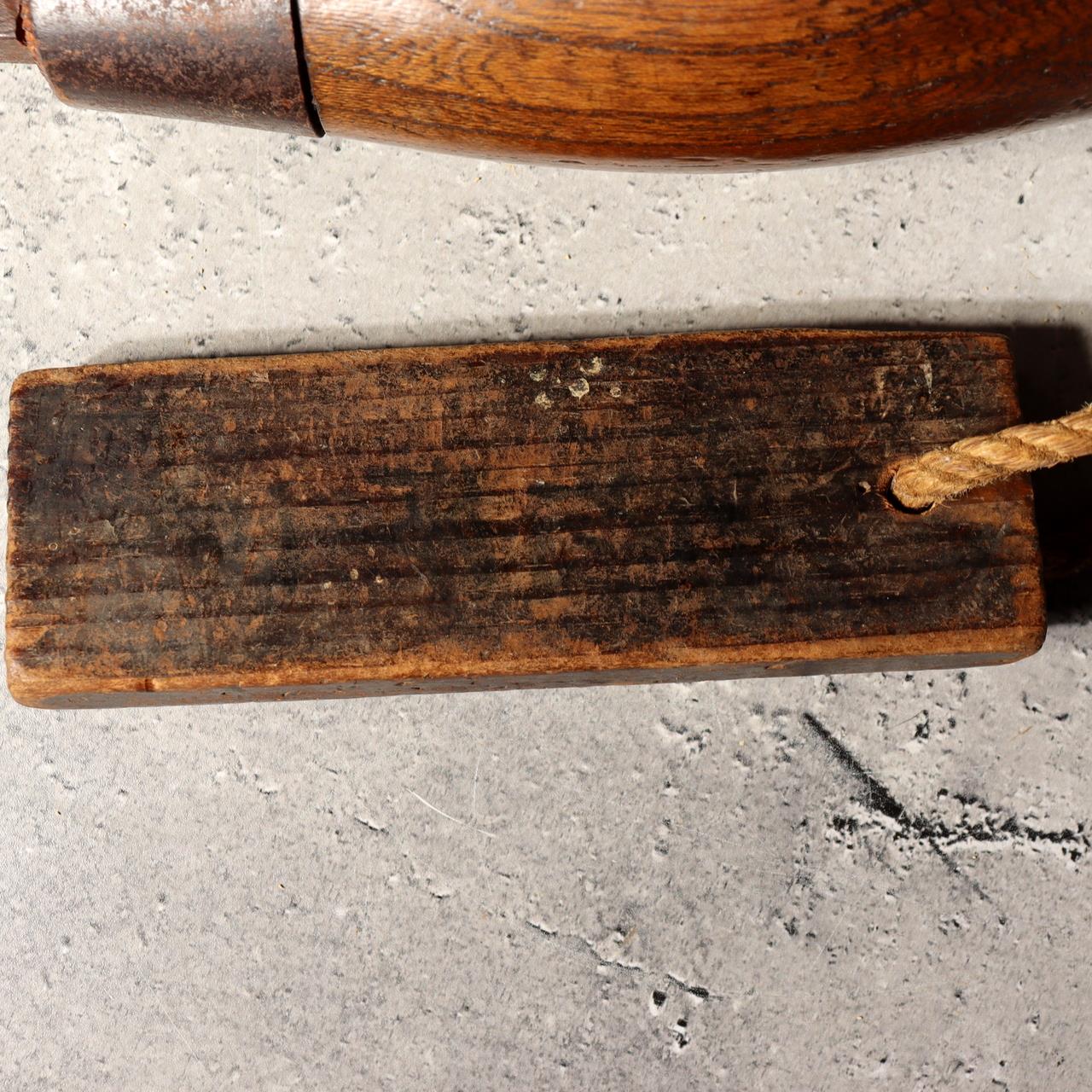 Japanese Antique Warehouse Key Kurakagi Rare Handle for Funa Tansu Chest Mingei7