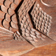 Japanese Antique Wood Carving Mold Kashigata Tai Fish Sea Bream Large Decor WO5118