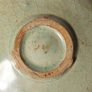 Korean Antique Late Koryo Celadon Tea Bowl Silica Spur Marks 14th C8