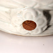 Large Japanese Porcelain Sake Barrel Server Taru Masamune Blue White 33cm 6.2kg5