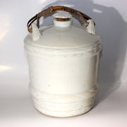 Large Japanese Porcelain Sake Barrel Server Taru Masamune Blue White 33cm 6.2kg2