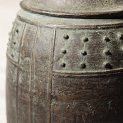 Japanese Vintage Bronze Bell Hansho Temple Buddhist Altar Dragon 18cm BOS99710