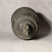 Japanese Vintage Bronze Bell Hansho Temple Buddhist Altar Dragon 18cm BOS9975