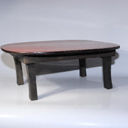 Japanese Vintage Folding Low Table Chabudai Red Lacquer Showa Retro WO5197