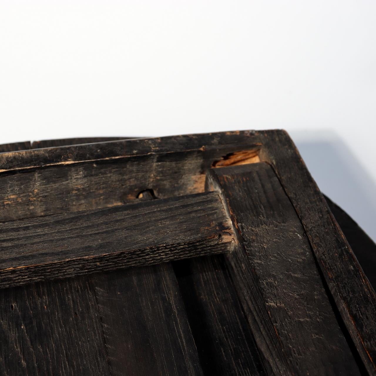 Japanese Vintage Folding Low Table Chabudai Red Lacquer Showa Retro WO51915