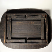 Japanese Vintage Folding Low Table Chabudai Red Lacquer Showa Retro WO5192