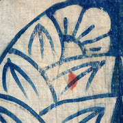 Japanese Antique Nobori Banner Samurai Warrior Musha-e Cotton 432cm Boro BRKW1589