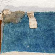 Japanese Antique Nobori Banner Samurai Warrior Musha-e Cotton 432cm Boro BRKW15812