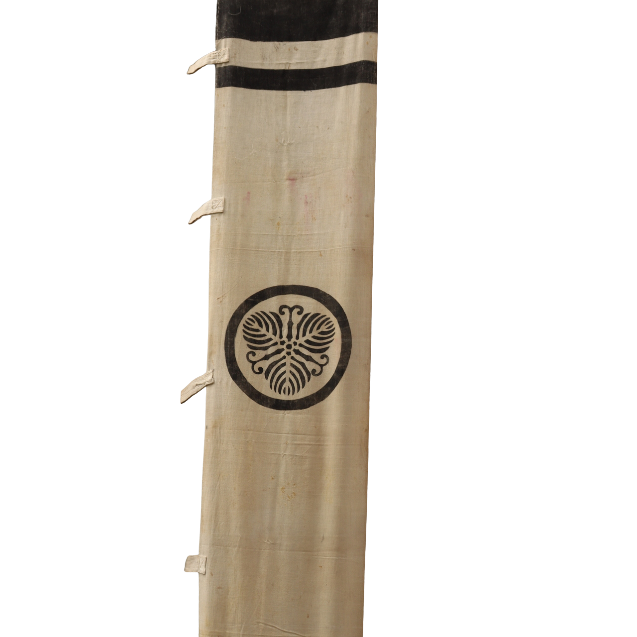 Japanese Antique Nobori Banner Empress Jingu Samurai Horse Cotton 360cm Boro9