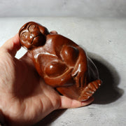 Japanese Bronze Statue Monkey Okimono Zodiac Signed Marutani Tando Art BOSa097