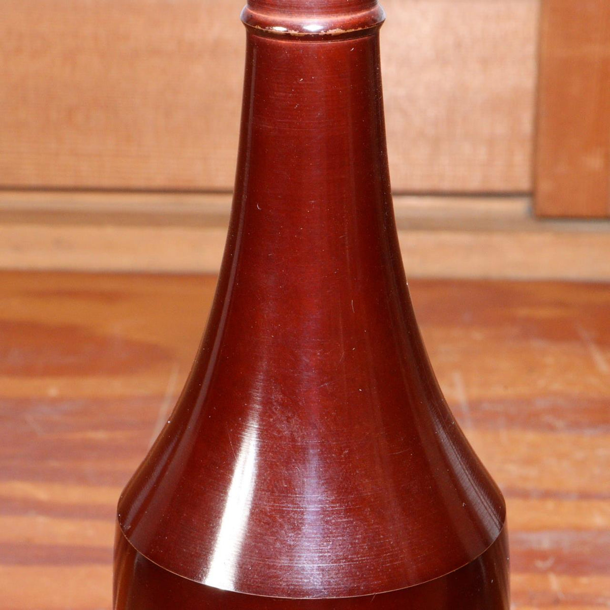 Reserved / / Japanese Copper Single Flower Vase Takaoka doki w / box BV5075