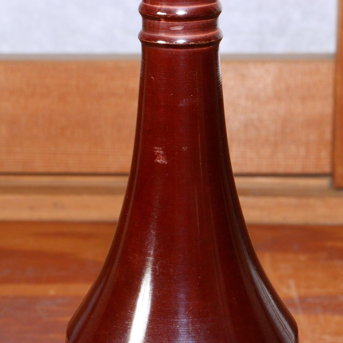 Reserved / / Japanese Copper Single Flower Vase Takaoka doki w / box BV5079
