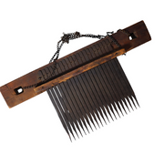 Traditional Japanese Threshing Tool Senbakogi Iron Wood Antique Rice Thresher4