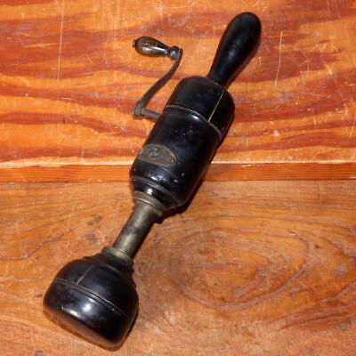 Japanischer Vintage Holz-Handkurbel-Vibrationsmassagegert, manuell, Showa, stilvoll, VG339 Japanischer Vintage Holz-Handkurbel-Vibrationsmassagegert, manuell, Showa, stilvoll, VG339