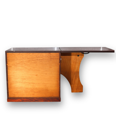 Japanese Wood Sewing Box Hari-bako Folding Worktop Ko-tansu 34cm4