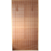 Japanese Vintage Woven Bamboo Ozashiki Sudare Misu Blinds Set of 2 VG4231