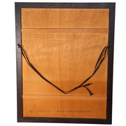 Japanese Woodblock Print Iwao Akiyama Owl Poem 1979 Signed Limited UE681