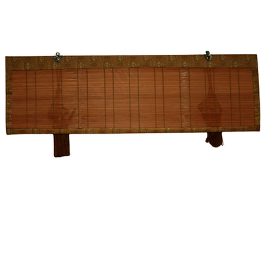 Japanese Bamboo Misu Sudare Blinds Set of 4 Engraved Hooks Box12