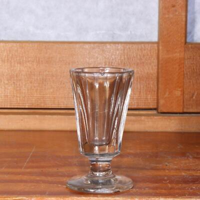 Japanese Vintage Glass choko Shot glass Showa period GO14