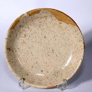Japanese Antique Shino ware small plate Pottery Ceramic Early Edo Period