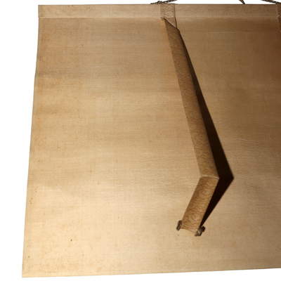 Japanese Scroll Painting Crow Cherry Blossom Full Moon Kato Eishu Silk Box ASO4317