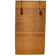 Japanese Bamboo Misu Sudare Blinds Set of 4 Engraved Hooks Box7