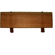 Japanese Bamboo Misu Sudare Blinds Set of 4 Engraved Hooks Box11