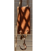 Antique Japanese Wooden Pulley Block Tackle Rope Iron Hook Rustic WO53818