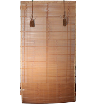 Japanese Vintage Woven Bamboo Ozashiki Sudare Misu Blinds Pair Set VG4245