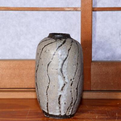 Japanese Pottery Ceramic Vase Contemporary art signed Tamba ware PV219