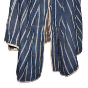 Japanese Antique Boro Kappa Rain Cape Indigo Cotton Kakishibu Paper Lined7