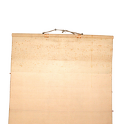 Antique Japanese Hanging Scroll Kakejiku Samurai Armor Hand Painted Silk ASO43511