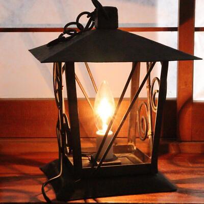 Japanese Brass lantern electric light temple Hanging lantern Buddhism BOS795