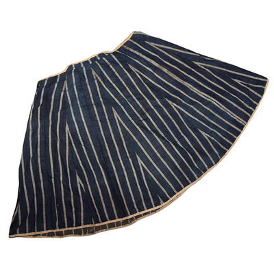 Japanese Antique Boro Kappa Rain Cape Indigo Cotton Kakishibu Paper Lined4