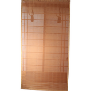 Japanese Vintage Woven Bamboo Ozashiki Sudare Misu Blinds Pair Set VG4246