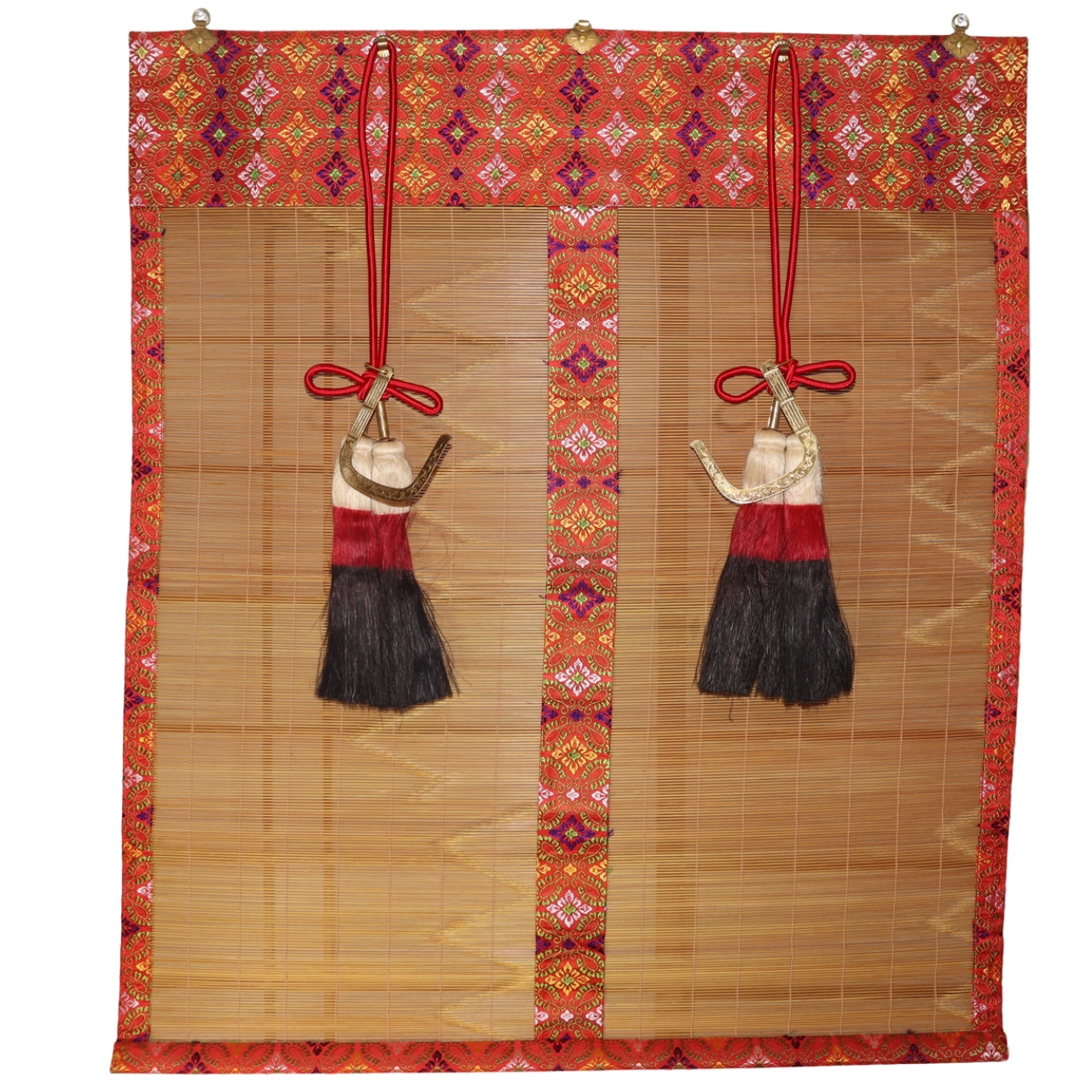 Japanese Omisu Palace Sudare Bamboo Screen Yamato-Nishiki blind Screen VG396