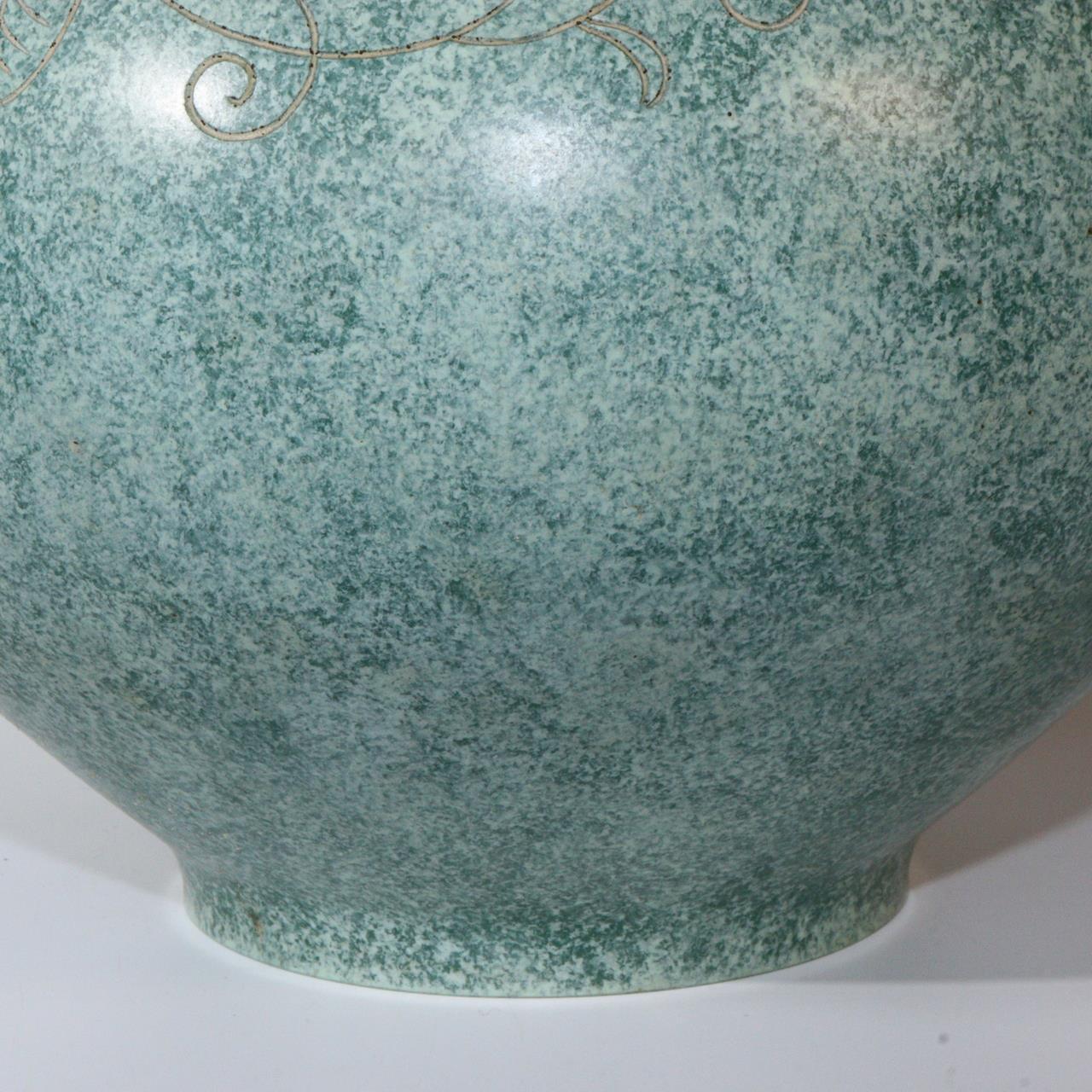 Japanese Bronze flower Vase Jar Houun w / box BV556