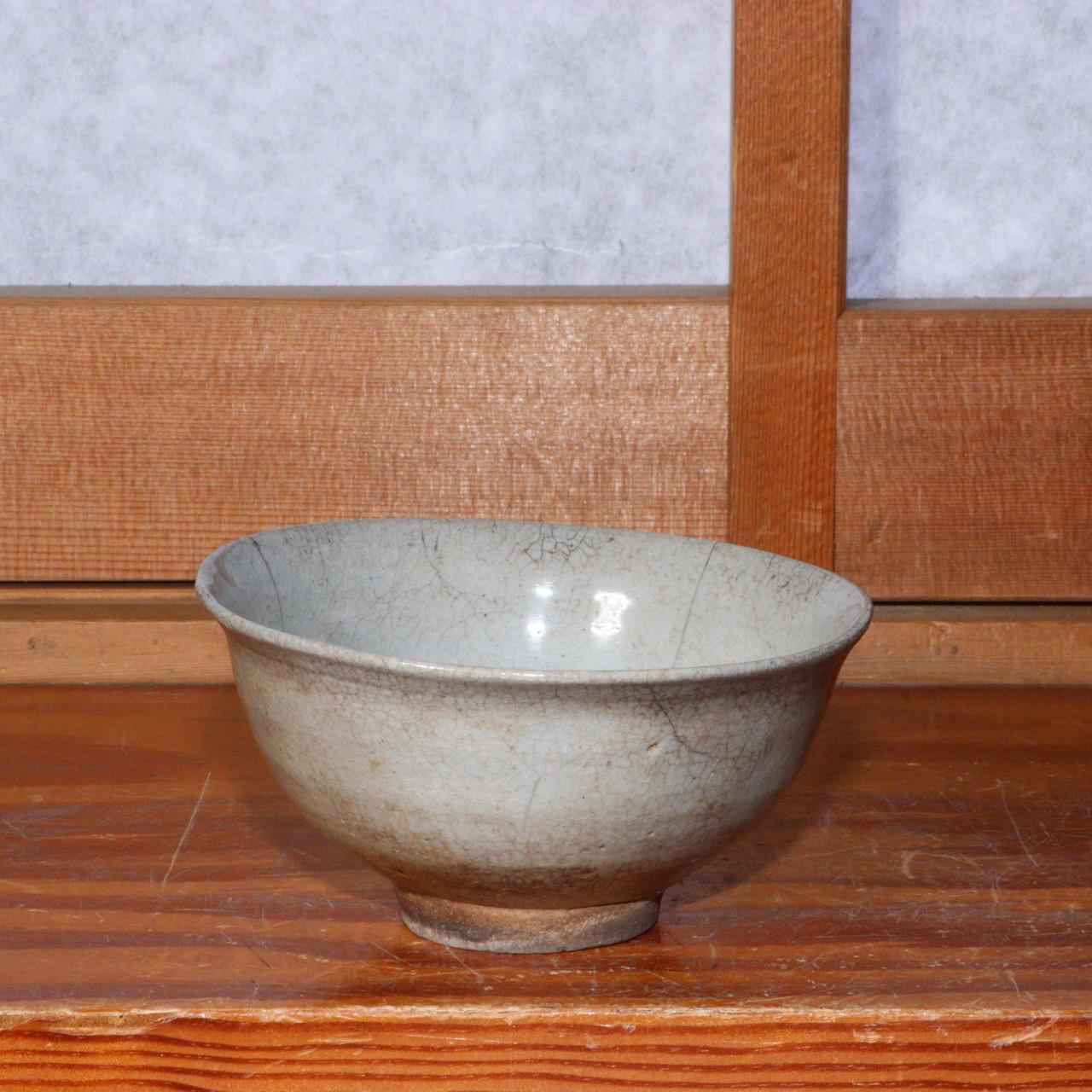 Korean Celadon Tea Bowl Goryeo Ceramic Porcelain Joseon period KRS148