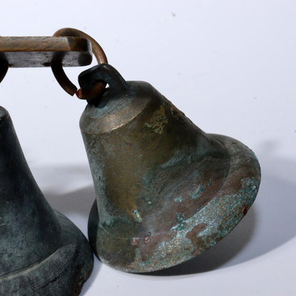 Japanese Antique Bronze small bell Temple Buddhist BOS832