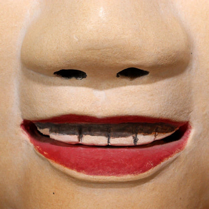 Japanese wooden Noh mask Kasshiki (喝食) MSK493 -2