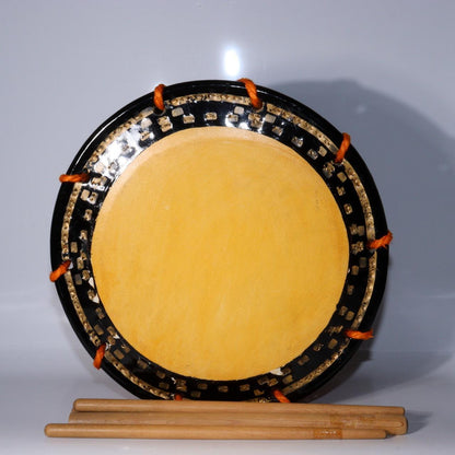 Japanese wooden Wadaiko drum Shime Daiko Taiko Matsuri Noh kyogen minyo WD29